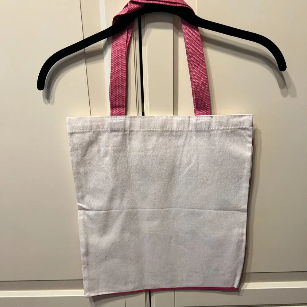 DISNEY‎ Mickey & Minnie Polka Dot Canvas Tote Bag (BRAND-NEW & SUPER CUTE!)